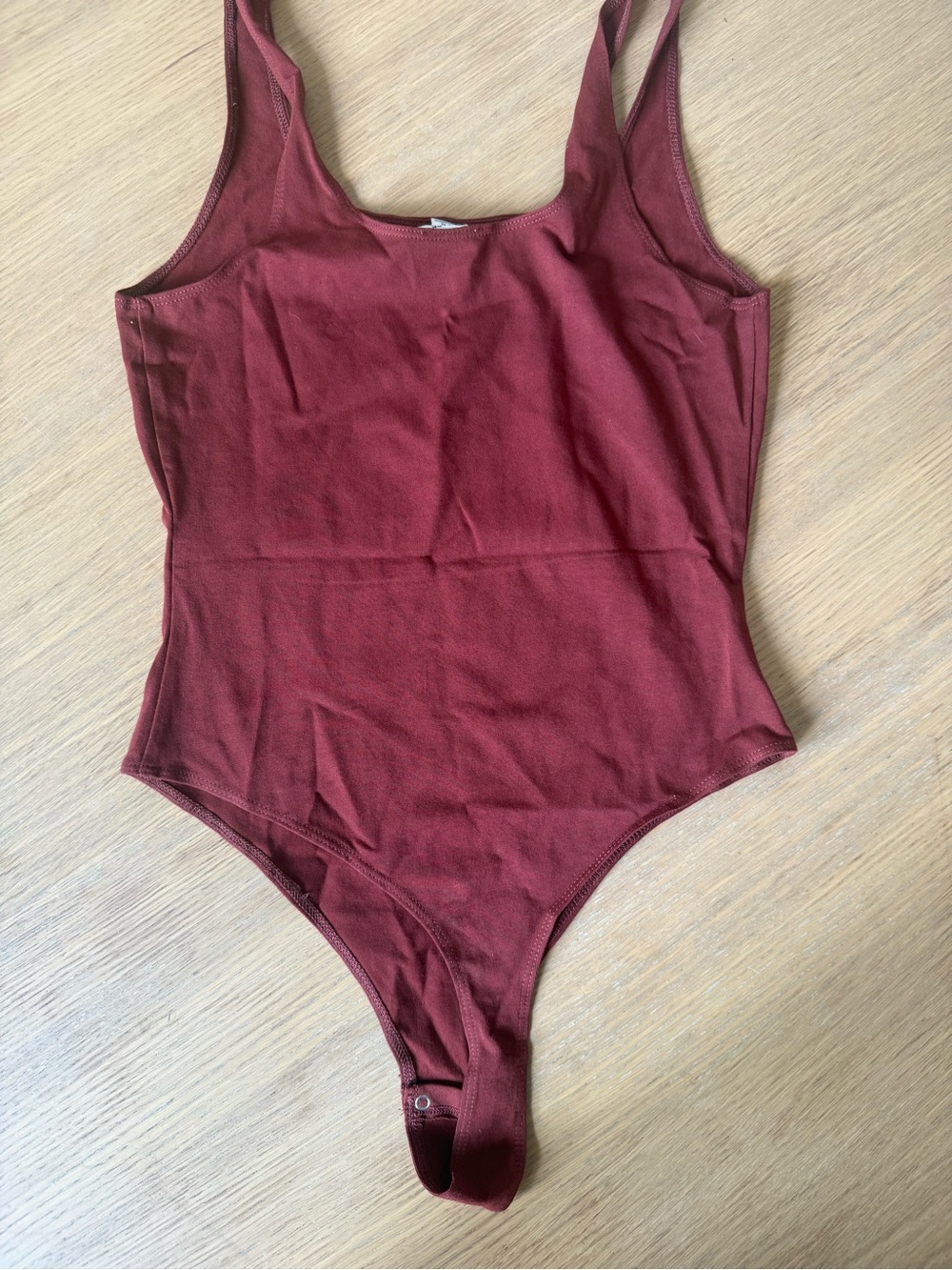 Garage Burgundy Bodysuit